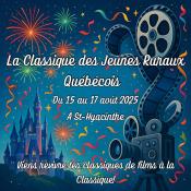 Nous vous invitons à l'édition 2025 de la Classique des jeunes ruraux, sous le thème venez revivre vos classiques!